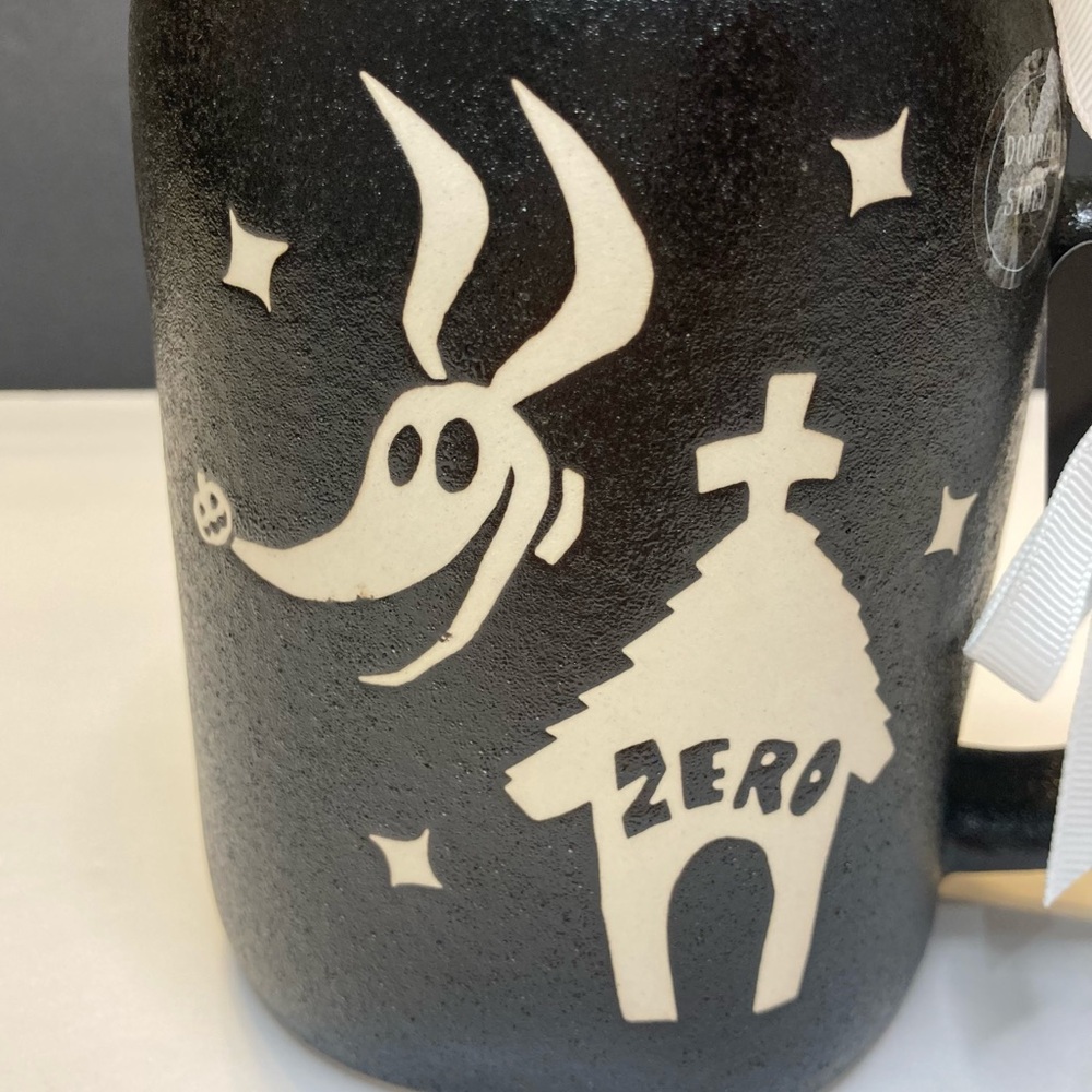 Rae Dunn Disney Tim Burton's The Nightmare Before Christmas Zero Mug - Picture 5 of 9